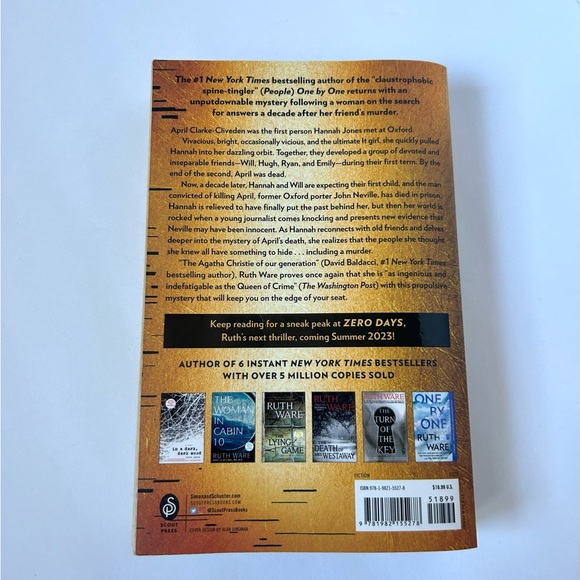 The IT Girl Book Ruth Ware Novel 🖤📚 - Picture 2 of 4